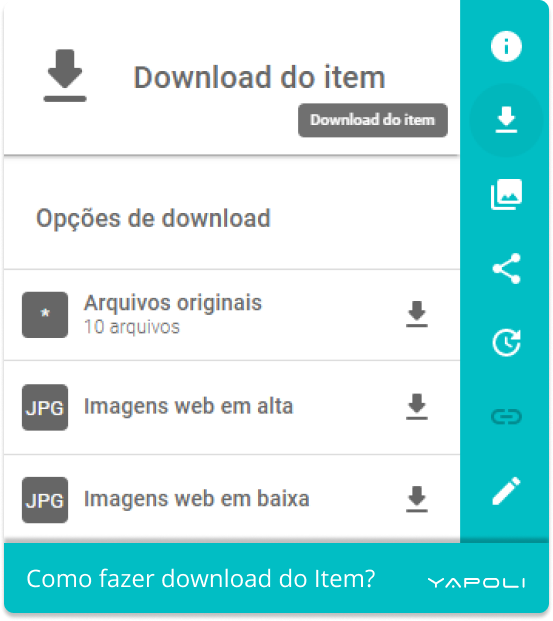 Como fazer download de um Item? – Central de atendimento Yapoli